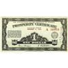 Image 1 : A1 Alberta Province Prosperity Certificate $1 Aug. 5, 1 