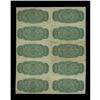 Image 2 : DC-1c 25¢ 1870 Uncut Sheet of Ten.This is an important 