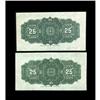 Image 2 : DC-15a 25¢ 1900. Two Examples. VF; Choice AU 