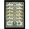Image 1 : DC-25d; e; f; g; i; k $1 1923.Six different notes rang 