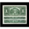 Image 2 : BC-21a $1 1937 Three Examples.Three A/A notes grading C 