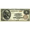 Elgin, IL - $5 1882 Brown Back Fr. 469 The First NB Ch. 