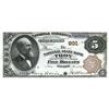 Image 1 : Troy, NY - $5 1882 Brown Back Fr. 467 The National Stat 