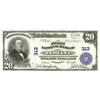 Image 1 : Indiana, PA - $20 1902 Plain Back Fr. 650 The First NB 