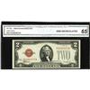 Image 1 : Fr. 1506 $2 1928E Legal Tender Note. CGA Gem Uncirculat 