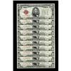 Image 1 : Fr. 1531 $5 1928F Legal Tender Notes. Ten Consecutive E 