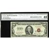 Image 1 : Fr. 1550 $100 1966 Legal Tender Note. CGA Gem Uncircula 