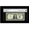 Fr. 1619 $1 1957 Silver Certificate. CGA Gem Uncirculat 