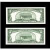 Image 2 : Fr. 1654*/Fr. 1653* $5 1934D/1934C Silver Certificates. 