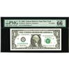 Image 1 : Fr. 1924-B $1 1999 Federal Reserve Note. PMG Gem Uncirc 