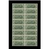 Image 2 : Fr. 1935-D* $2 1976 Federal Reserve Notes. Uncut Sheet 