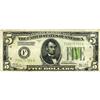 Image 1 : Fr. 1953-F $5 1928C Federal Reserve Note. Very Fine.The 
