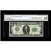 Image 1 : Fr. 2151-G $100 1928A Federal Reserve Note. CGA Gem Unc 