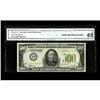 Image 1 : Fr. 2201-D $500 1934 Federal Reserve Note. CGA Gem Unci 