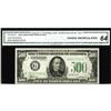 Image 1 : Fr. 2202-G $500 1934A Federal Reserve Note. CGA Choice 