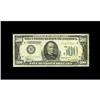 Image 1 : Fr. 2202-H $500 1934A Federal Reserve Note. Very Fine.A 