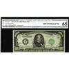 Image 1 : Fr. 2212-F $1000 1934A Federal Reserve Note. CGA Gem Un 