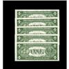 Image 2 : Fr. 2300 $1 1935A Hawaii Silver Certificates. Five Exam 
