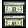 Image 1 : Fr. 2300 $1 1935A Hawaii Silver Certificate. PMG Choice 