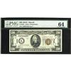 Image 1 : Fr. 2305 $20 1934A Hawaii Federal Reserve Note. PMG Cho 