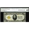 Image 1 : Fr. 2402 $20 1928 Gold Certificate. CGA Gem Uncirculate 