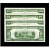 Image 2 : Fr. 2402 $20 1928 Gold Certificates. Four Examples Extr 