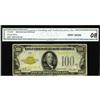 Image 1 : Fr. 2405* $100 1928 Gold Certificate. CGA Very Good 08. 