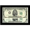 Two $5 Chicago FRN Stars.Fr. 1964-G* $5 1950C Federal R 