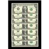 Fr. 1914-J $1 1988 Federal Reserve Notes. Seven Example 
