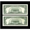 Image 2 : Fr. 1982-B $5 1993 Federal Reserve Notes. Two examples 