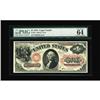 Image 1 : Fr. 22 $1 1875 Legal Tender PMG Choice Uncirculated 64. 