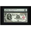 Image 1 : Fr. 374 $20 1890 Treasury Note PMG Gem Uncirculated 65 