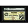 Image 1 : Fr. 1175a $20 1882 Gold Certificate PMG Choice Uncircul 