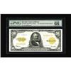 Image 1 : Fr. 1200 $50 1922 Gold Certificate PMG Gem Uncirculated 