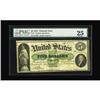 Image 1 : Fr. 1 $5 1861 Demand Note PMG Very Fine 25. Beautifully 