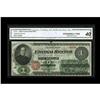 Image 1 : Fr. 16 $1 1862 Legal Tender CGA Extremely Fine 40. This 