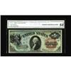 Image 1 : Fr. 18 $1 1869 Legal Tender CGA Choice Uncirculated 64. 