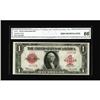 Image 1 : Fr. 40 $1 1923 Legal Tender CGA Gem Uncirculated 66. Se 
