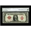 Image 1 : Fr. 40 $1 1923 Legal Tender CGA Choice Uncirculated 64. 