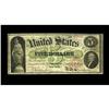Image 1 : Fr. 61a $5 1862 Legal Tender Very Good. The paper on th 