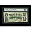 Image 1 : Fr. 63b $5 1863 Legal Tender PMG About Uncirculated 55. 