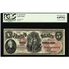 Image 1 : Fr. 68 $5 1875 Legal Tender PCGS Very Choice New 64PPQ. 