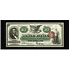 Image 1 : Fr. 95b $10 1863 Legal Tender Gem New. Beautifully marg 