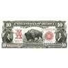 Fr. 121 $10 1901 Mule Legal Tender Gem New. Original su 