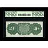 Image 2 : Fr. 126b $20 1863 Legal Tender PCGS Extremely Fine 45. 