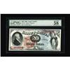 Image 1 : Fr. 127 $20 1869 Legal Tender PMG Choice About Unc 58. 