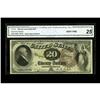 Image 1 : Fr. 139 $20 1880 Legal Tender CGA Very Fine 25. It has 