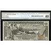 Image 1 : Fr. 224 $1 1896 Silver Certificate CGA Gem Uncirculated 