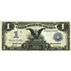 Image 1 : Fr. 229a $1 1899 Silver Certificate Fine. Natural paper 