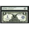 Image 1 : Fr. 233 $1 1899 Silver Certificate PMG Superb Gem Unc 6 